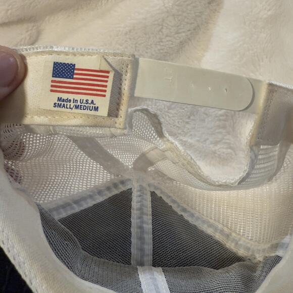 Jack Daniels Tennessee Whiskey Hat Cap Snap Back S/M Black Trucker Mens USA - Picture 10 of 10